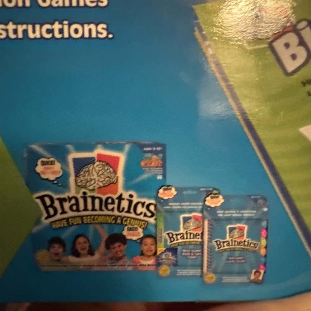 BRAINETICS Fun Genius DVD Math & More Cool Memory Tricks AGES 9-99 NIP‎
